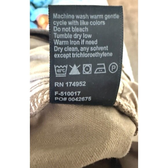 Flint and Tinder 365 Slim Fit Brown Pants 5 Pockets Men’s Size 33 x 30 - Picture 9 of 9